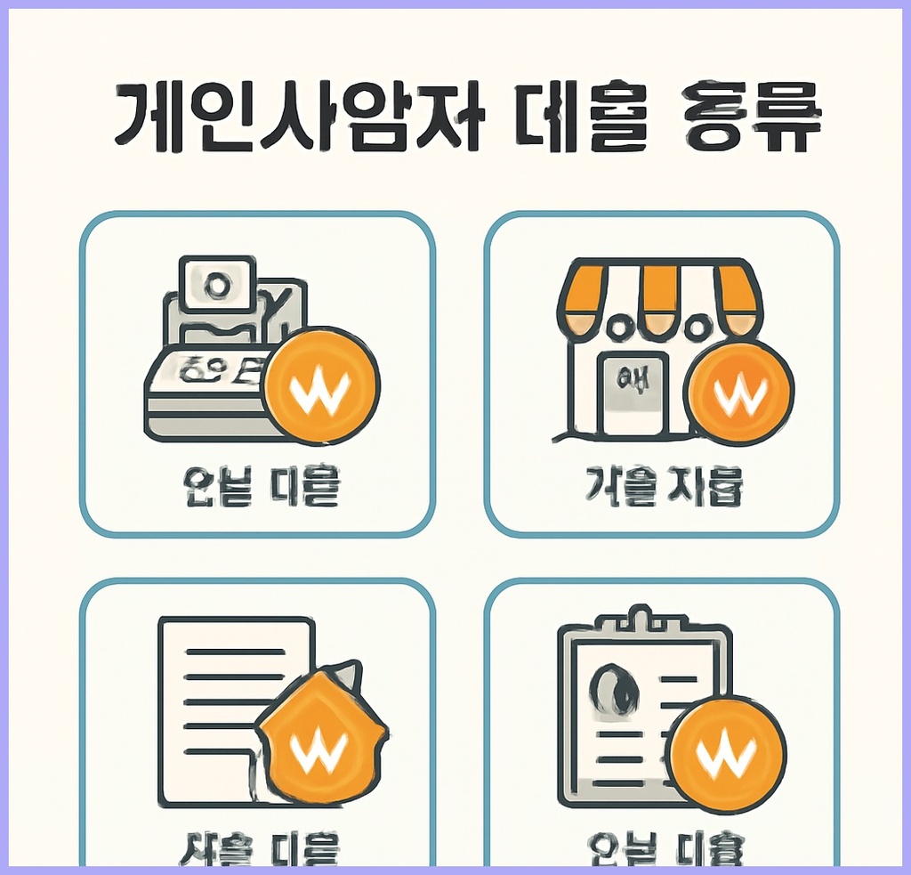 개인사업자 대출 종류: 왜 다양한 옵션을 알아야 할까?