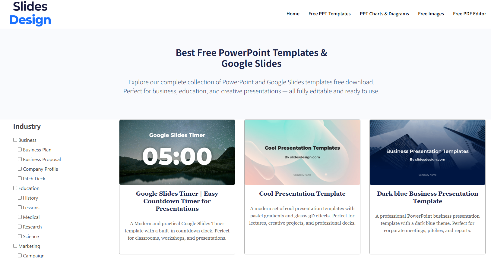 Dynamic PowerPoint Template